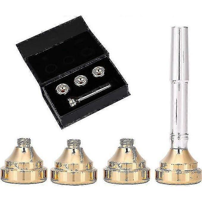 Trumpet Mouthpiece, Brass Trumpet Mouthpiece Set - Ri