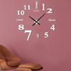 Acrylic Silent Wall Sticker Clock for Home & Bedroom Decor