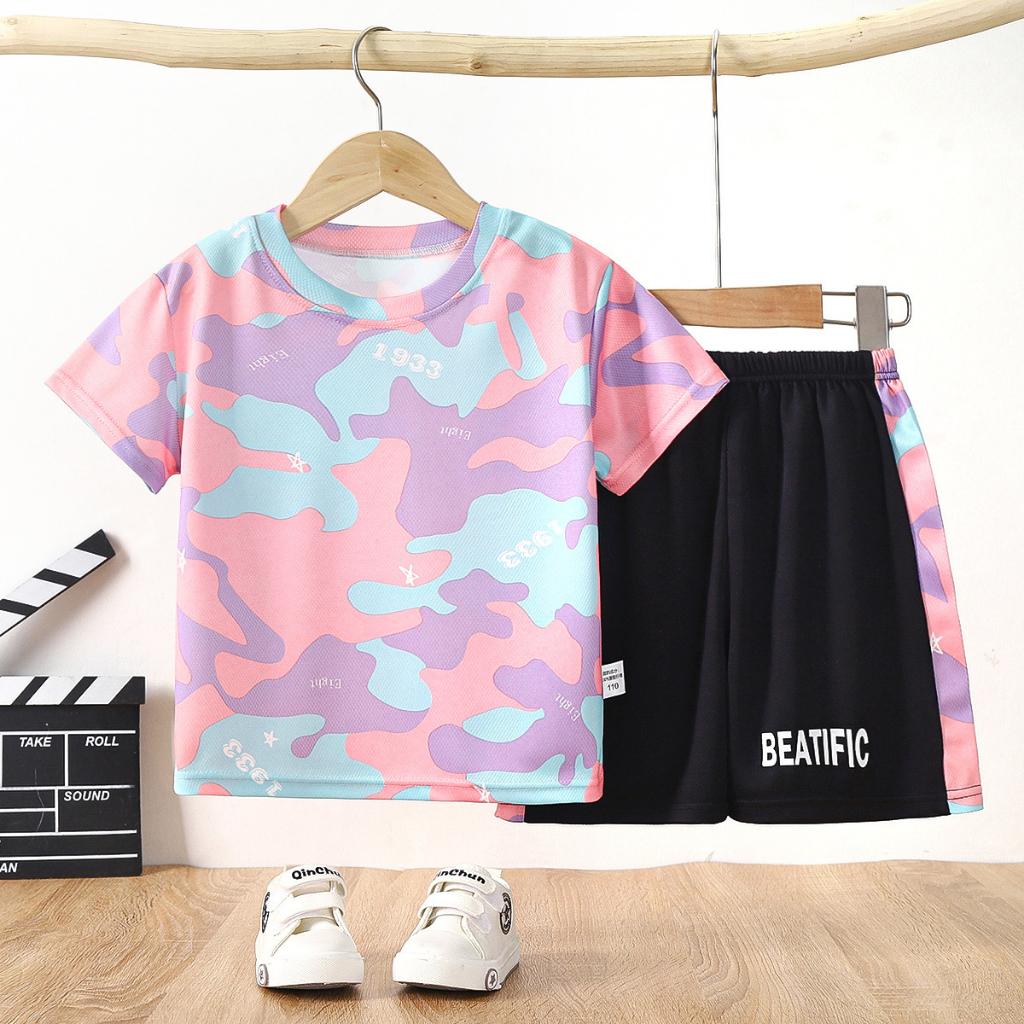 Boys' Quick Drying Sports Suit T-shirt