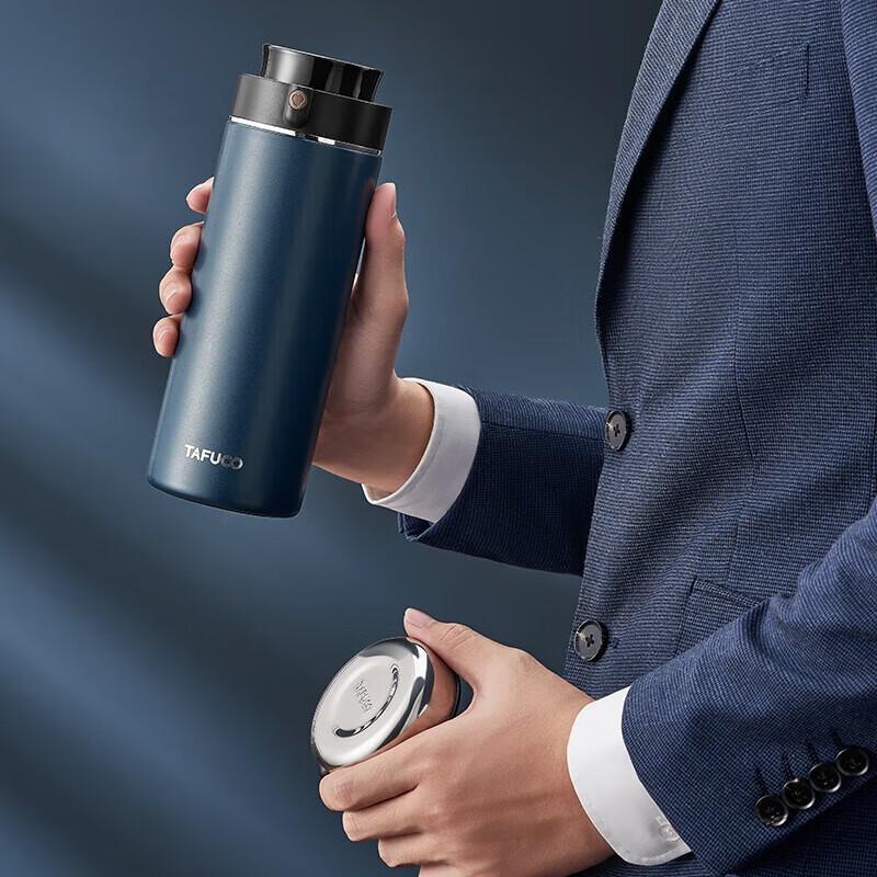 TAFUCO 316 Stainless Steel Business Insulated Tea Infuser Bottle