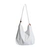 Striped Adjust Shoulder Bag - Ivory