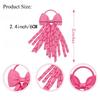 Girl Rubber Band Hair Rope Cheerleader Girl Hair Tie Hair Ring Ponytail Holder Bowknot Headdress