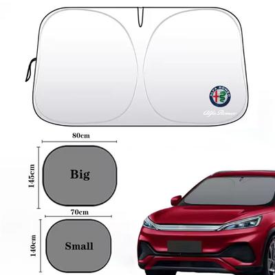 Sun Shade Visor Protector Windscreen Auto UV Protection For Giulia Stelvio Giulietta 159 147 156 166 Car Accessories