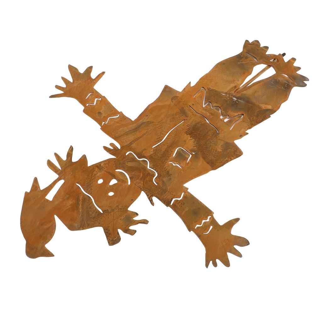 Kovová strašák dekorativní ručně vyráběná podzimní strašák zahradní zápich pro podzim venkovní zahrada terasa Y