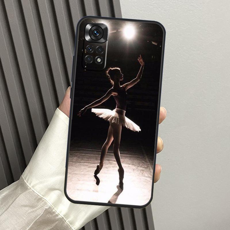 

Чехол Танцующая Девочка-Балерина для Xiaomi Redmi Note 14 Pro 13 12 11 10 15 Pro Plus Redmi 14C 13C 15C 10C 12C 15 Funda Redmi 13C