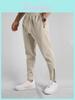 Spring Autumn Cotton Long Trousers For Men With Zipper Cuffs Casual Youth Sportswear