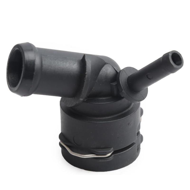 

Пластиковый фитинг шланга охлаждающей жидкости Устойчивый к давлению Улучшенные характеристики системы охлаждения 5Q0122291BB Фланец трубы 1