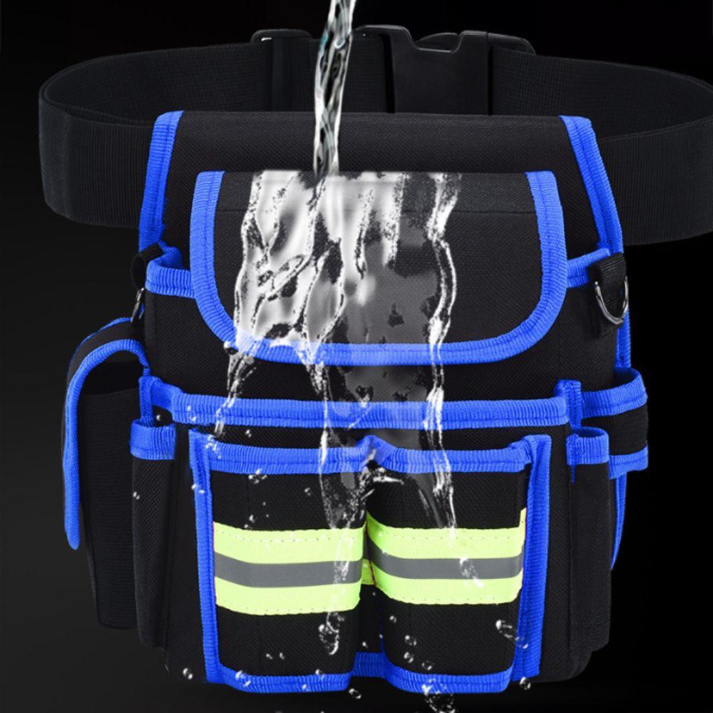 Wear-Resistant Oxford Cloth Electrician's Tool Bag One-Piece Design Portable Repair Bag  Woodworker