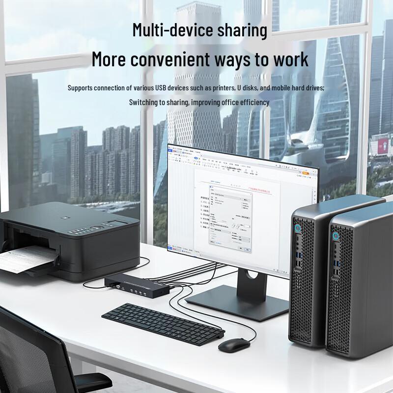 MT-viki 4-Port HDMI KVM Switch