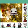 Einzigartiger The Nightmare Before Christmas Jack Sally Weihnachtsbaum Anhänger Halloween Dekoration