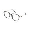 1 Piece of Women's Classic Retro Box Fashion Glasses - Equipped with Color Changing Transparent Lenses