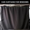 2Pcs Partition Seat Curtain Taxi Sunshade Car Removable Car Sunscreen for