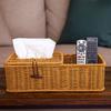 Vintage Imitation Vine Tissue Box Multifunctional Napkin Storage Case  Living Room