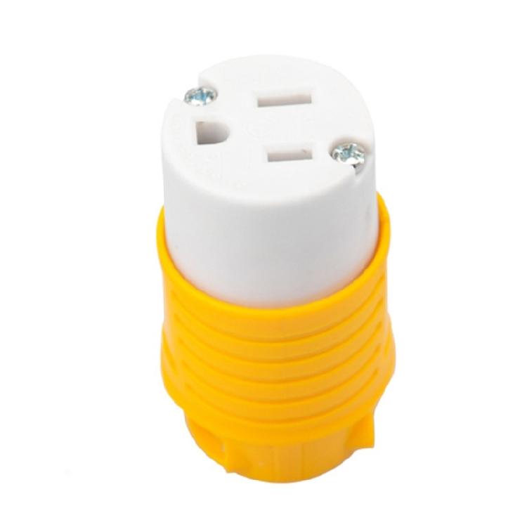 Multipurpose 15A 125V Industry Power Socket Plug Professional for Various Electrical Needs Secure Electrical Connections