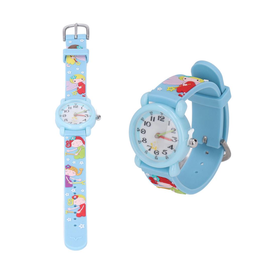 Kids Watch Waterproof Time Tching Cartoon Soft Wristband Children Gift Watch for 3 to 8 Yrs Old