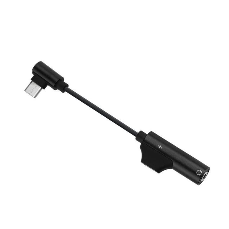 

USB C To 3.5mm Headphone Earphone Port Sound Charging Splitter Adapter Fit for Phone USB Auxiliary Connectors 1
