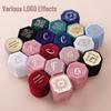Flannel Hexagonal Jewelry Box for Bracelets and Rings