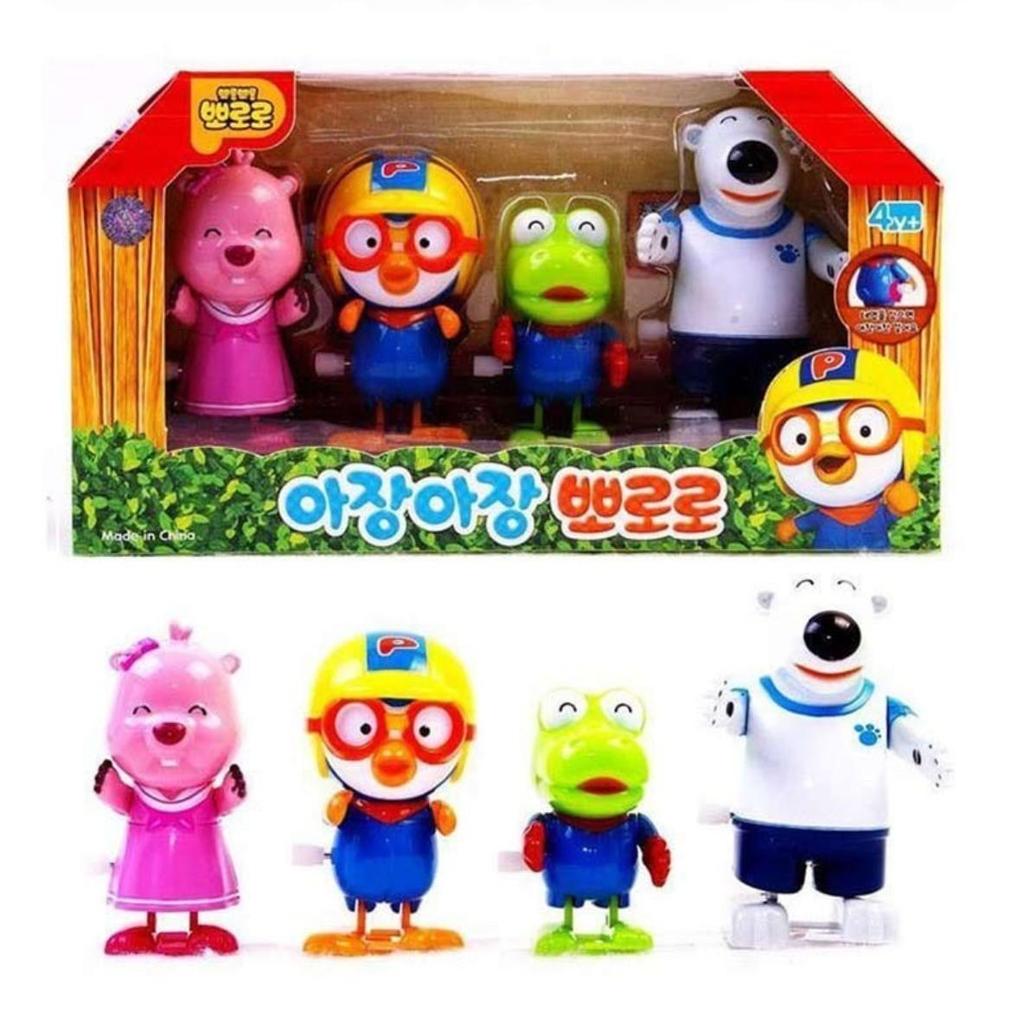 Pororo Toddle Toy (Box of 4psc), 1 of 2 Sent At Random, Korean Toys