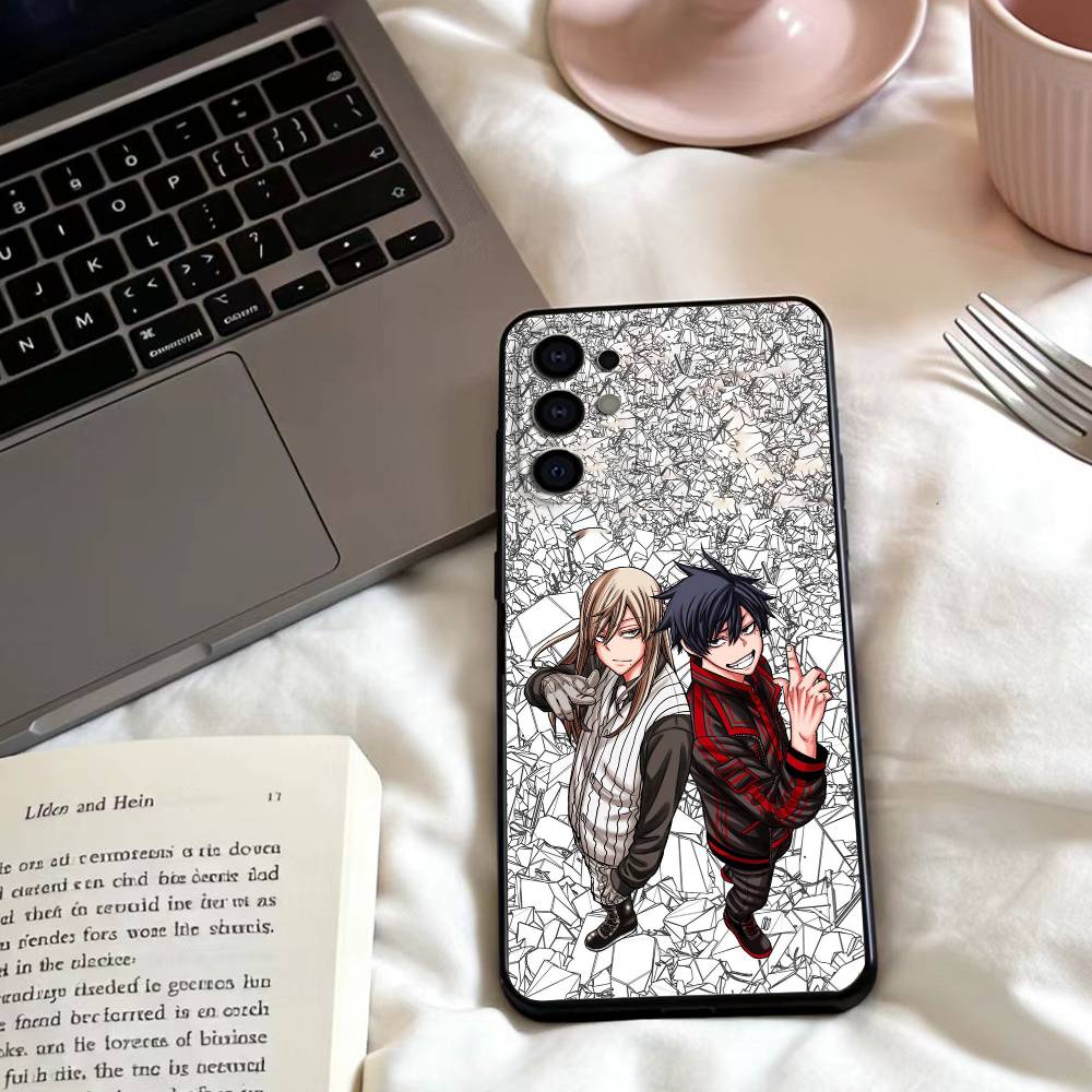 T-Tougen Anime A-Anki  Phone Case For Samsung S25,24,23,22,30,21,10,9,Ultra,Plus,Lite,FE,4,5 G Soft Black Case