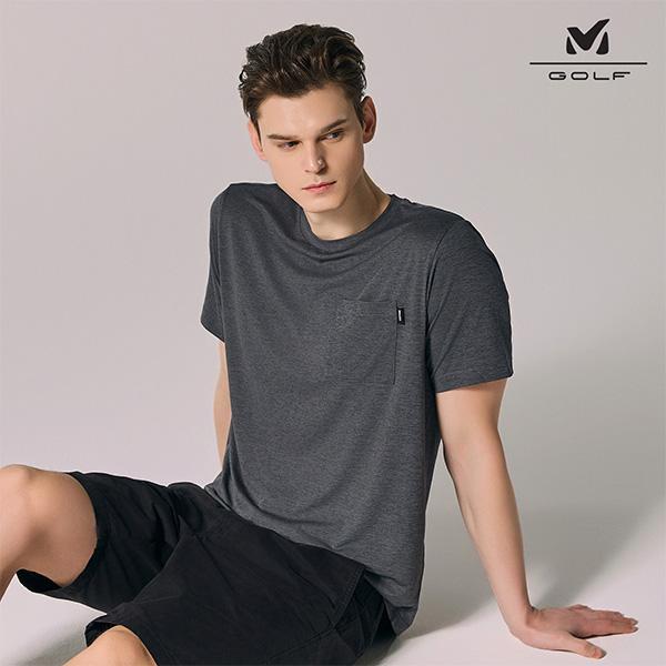 MILLET GOLF [5Pack] Stretch Jersey Men'S Short Sleeve T-Shirt