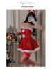 Red Christmas Bunny Cosplay Lingerie for Influencers & Streamers