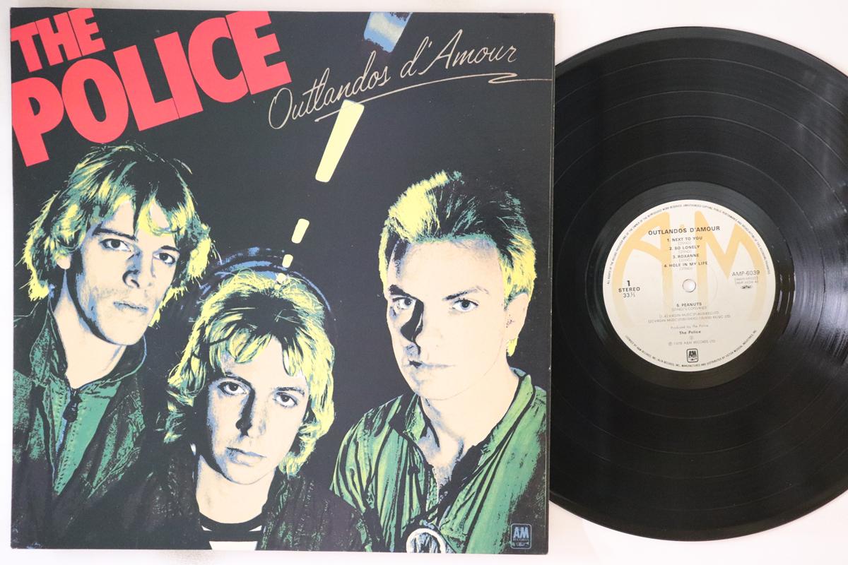 

LP Пластинка POLICE - Outlandos D amour AMP6039 A&M 1978 Япония Рок
