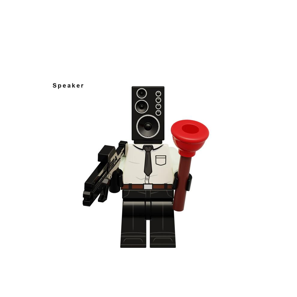 14 Stück Toiletten-Skibidi Bausteine TV-Monitor Kamera DIY Minifiguren Kinderspielzeug Passend für Lego