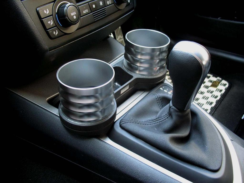 ALCABO Drink Pocket Black Cup for BMW 1 Series Drive & Holder, (AL-074B) (E87) Right-Hand