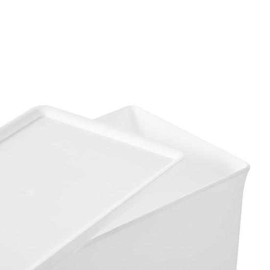 Sundries Storage Box Moisture-proof Lightweight High-capacity Grocery Sundries Organizer Storage Case with Lid for Home
