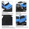 1Celsius43 Scale RC Car 4 Channel Burr   Plastic Metal Electric Remote Control RC Car Toy for Kids   Aged 3
