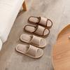 Women's and Men's Couples Fashion Casual Home Slippers Indoor Floor Flat Shoes