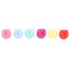 6Pcs Tulip Knitting Needle Savers Silicone Protectors Stoppers End Caps Knitting Accessories Gifts For Knitters