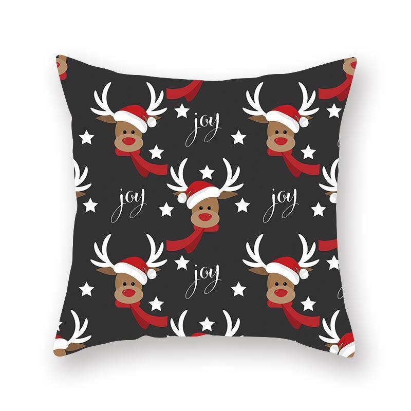 New Santa Claus Snowman Pillow Case Festive Home Decoration Pillow Cushion Case