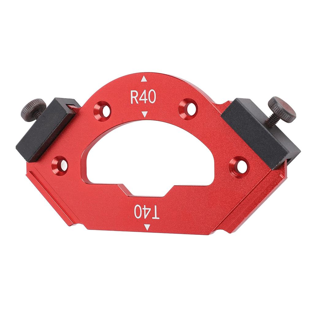 Radius Chamfer Template R40 T40 Rounded Corner Bevel Angle Trimming Cutting Jig for Woodworking Proj
