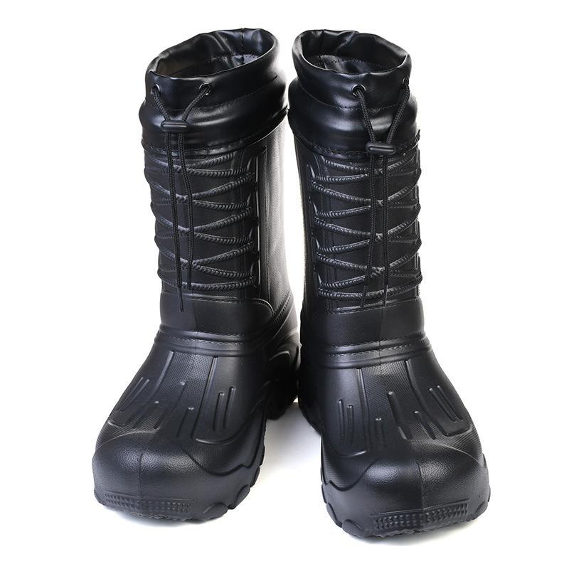 Fishing Boots, Waterproof Shoes, Detachable Inner High-top Outdoor Protective Shoes, Non-slip Rain Boots