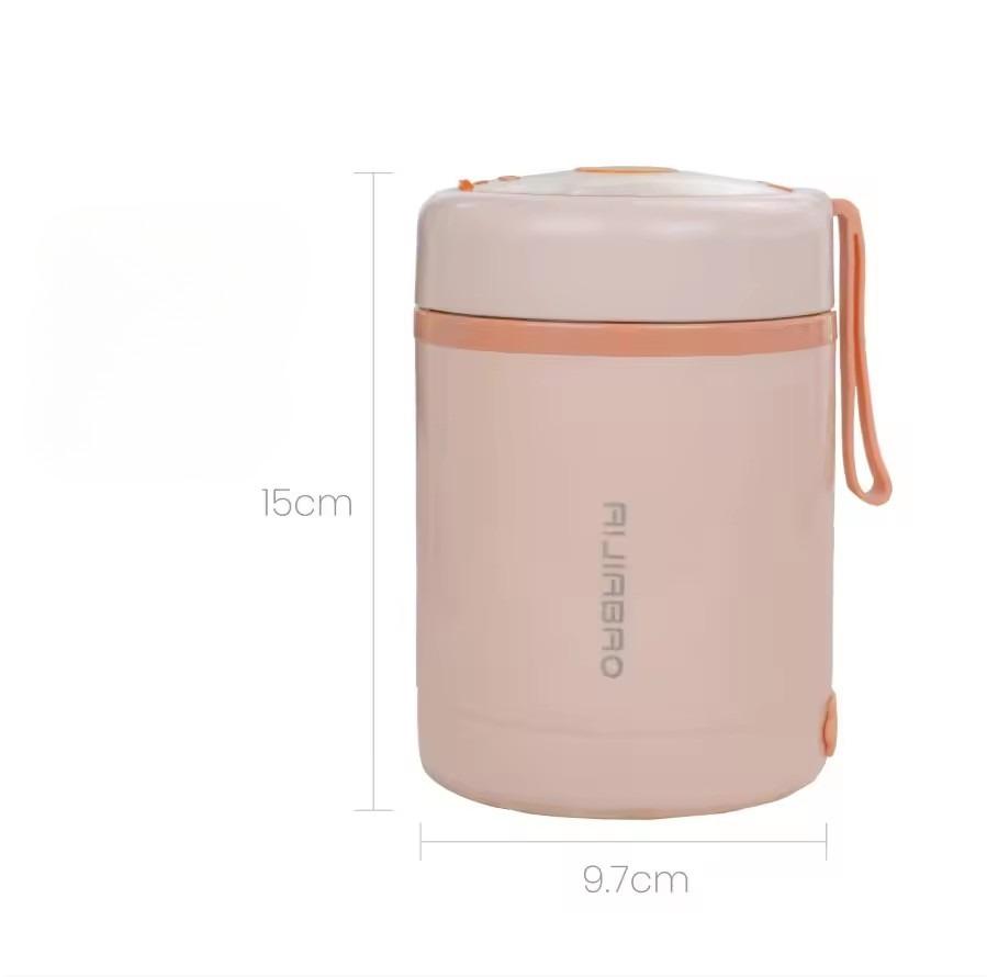 600ML Elektryczny Podgrzewacz do Lunchu USB Przenośny Piknikowy Podgrzewacz do Mleka Napojów Jedzenia Pojemnik ze Stali Nierdzewnej Podgrzewacz do Żywności 5V 12V 24V