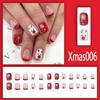 Christmas Cartoon Snowflake Wearable Nail Art Set