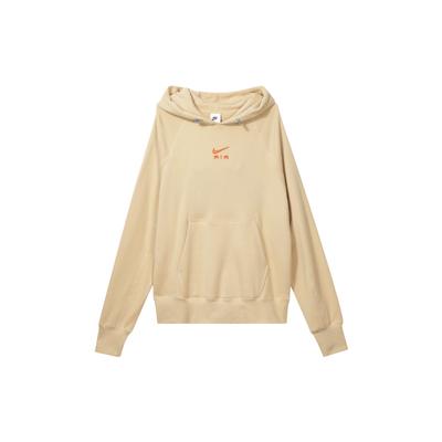 Nike Unifarbiger Kapuzenpullover mit Tasche und langen Ärmeln Herren-Tops Gelb DV9778-252