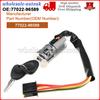 77022-96589 For Renault Megane Ignition Lock Barrel Cylinder Keys Starter Switch