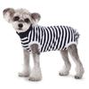 Dog Clothes, Thin Belly Protection Vest, Belly Anti-cool Free Striped Shirt, Back Buttons, Female Dog Sterilization and Weaning