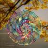 10 Inch Hanging Wind Spinner with 360 Degree Hook Elegant Dynamic Decor for Spring Summer Balcony Garden Gift for Friends