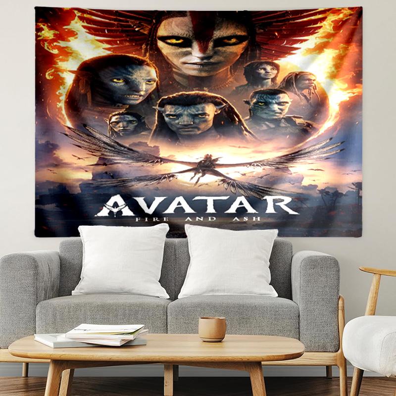 Avatar Baskılı Duvar Halısı, Hafif Duvar Askısı, Yatak Odası, Öğrenci Yurdu, Oturma Odası, Ev Sanat Dekorasyonu İçin - Arkadaşlar İçin Doğum Günü Noel Hediyesi