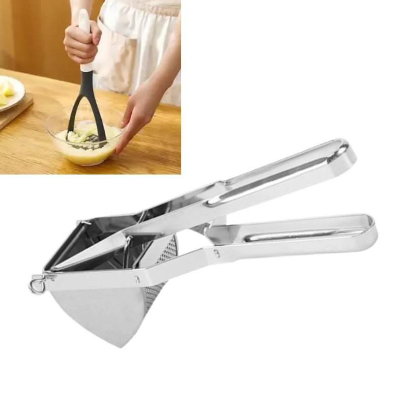 Potato Stainless Steel Ricer Masher Fruit Press Juicer Crusher Tool Squeeze