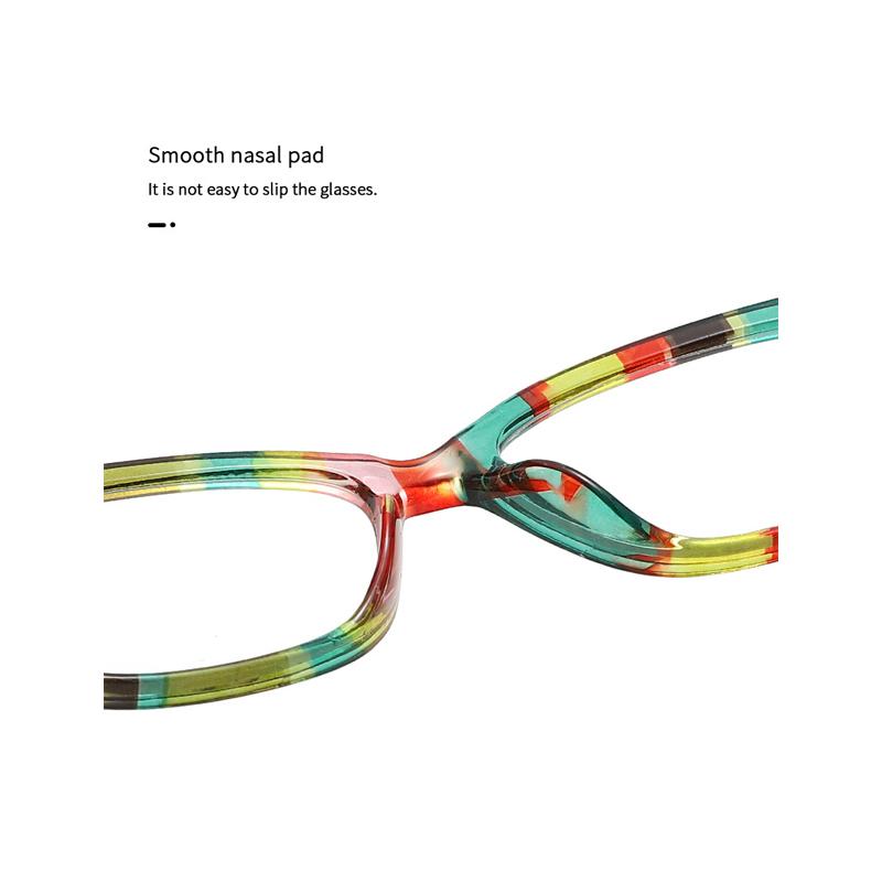 Retro Chequer Colorful Women Reading Glasses with Presbyopia Eyeglass High-Definition Anti Blue Light Men Eyewear +1.0+1.5+2.0+2.5