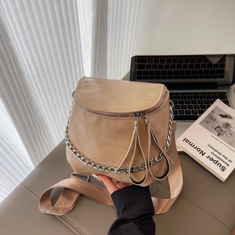 Fashion saddle bag shoulder chain webbing breast bag new classic fashion women's bag