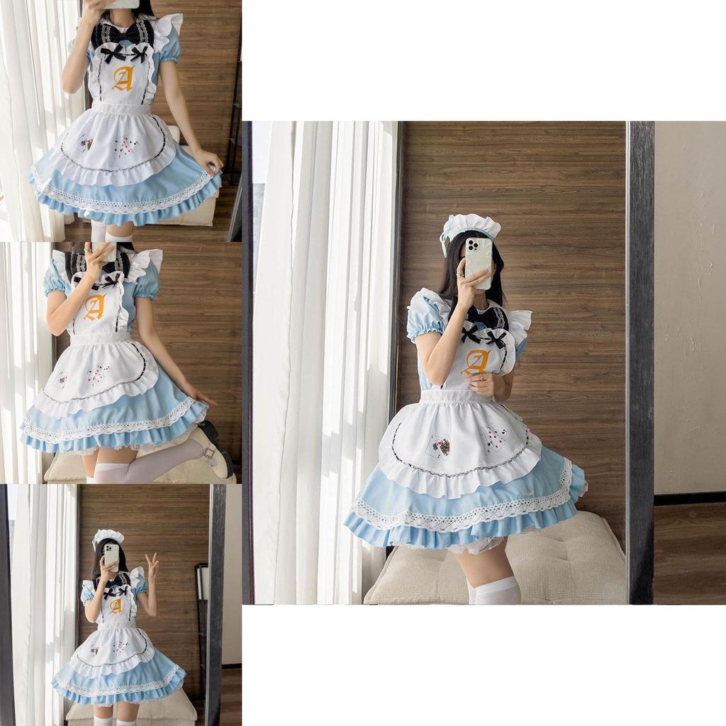 Whimsical And Charming Alice In Wonderland Maid Outfit