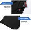 Summer New Cropped Pants Men's Large Size Loose Ice Silk Quick-drying Shorts Sports Beach Pants Mid-length Pants Breathable Pants