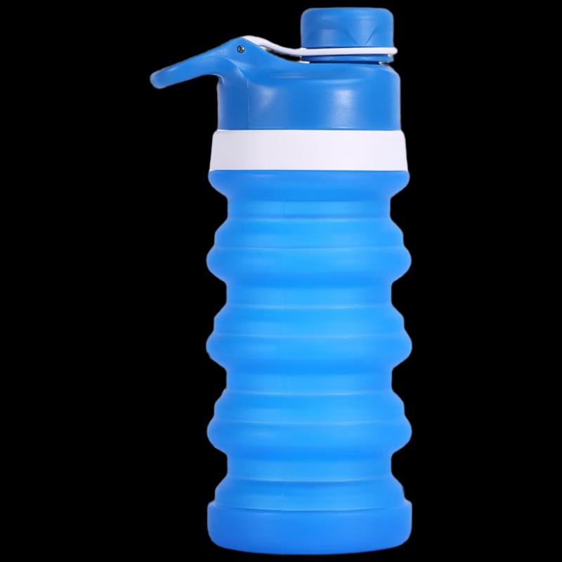 WRDEW Collapsible Silicone Sports Water Bottle