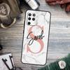 PERSONALIZED CUSTOM MARBLE INITIAL NAME Case For OPPO A78 A98 A58 A15 A17 A77 A5 A9 A53 A96 A76 A16 A54 A74 A94 A52 A72 A79 A57S