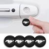 4Pcs 20mm Car Lock Stickers Keyhole Dustproof Decal For Ford Focus Fiesta Ranger Mondeo S-MAX Kuga Mustang Badge Accessory  rr8